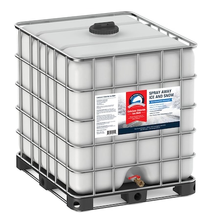 Bare Ground Bolt Liquid Calcium Chloride 275 gallon skidded tote BGB-275TC